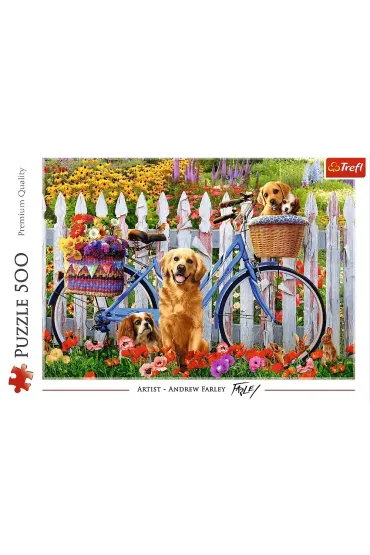 Puzzle 500 el. Pieska przygoda Trefl