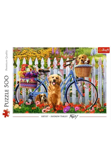Puzzle 500 el. Pieska przygoda Trefl