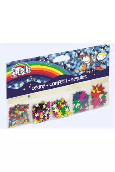 Fiorello Confetti cekiny gwiazdy mix 5x2g