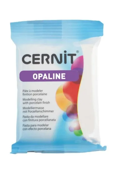 Cernit Modelina bia�a p�prze�roczysta 56 g
