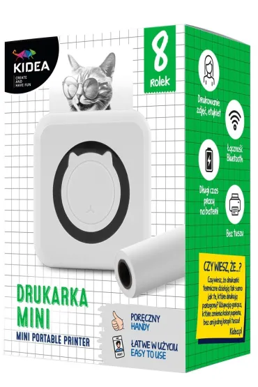 DRUKARKA TERMICZ BLUETOOTH 14X10X5 KIDEA B PUD Derform