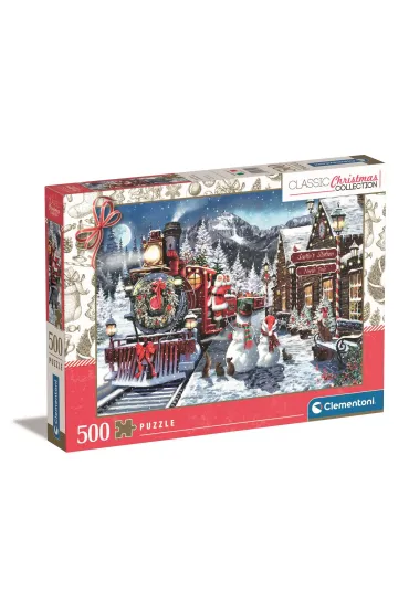 Puzzle 500 el. Classic Christmas Collection Clementoni