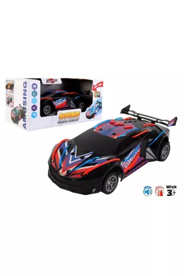 Uliczne szale�stwo - Samoch�d niebieski sport Pro Kids