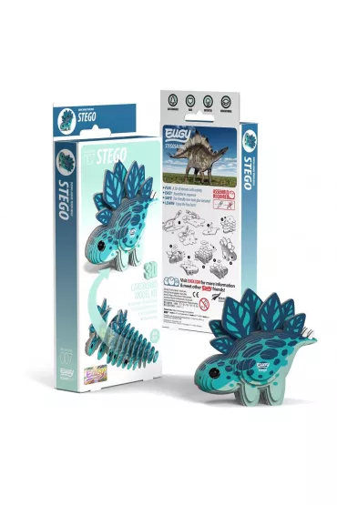 Dinozaur Stego Eugy. Eko Uk�adanka 3D