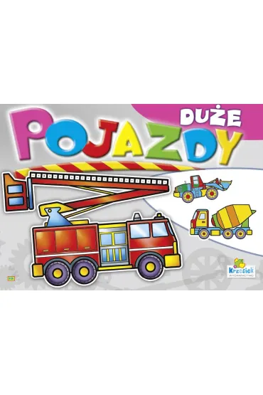 Kolorowanka B5 16 str. Du�e pojazdy - Stra� po�arna