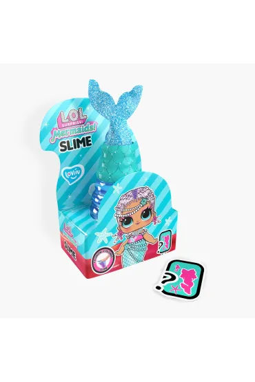 Slime Glutek Plastyczny L.O.L. Surprise! Syrenka Turkusowa 250ml Lovin