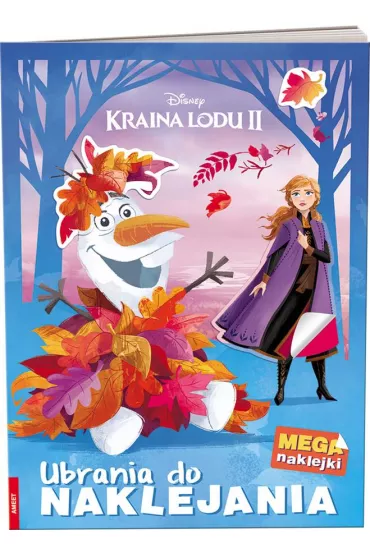 Kraina lodu II. Ubrania do Naklejania