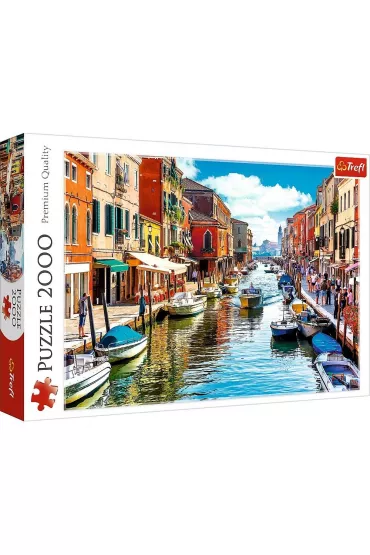 Puzzle 2000 el. Wyspa Murano, Wenecja Trefl