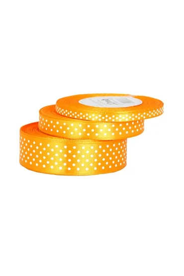 Pogotowie Florystyczno �lubne Wst��ka satynowa w kropki jajko 6mm/22mb
