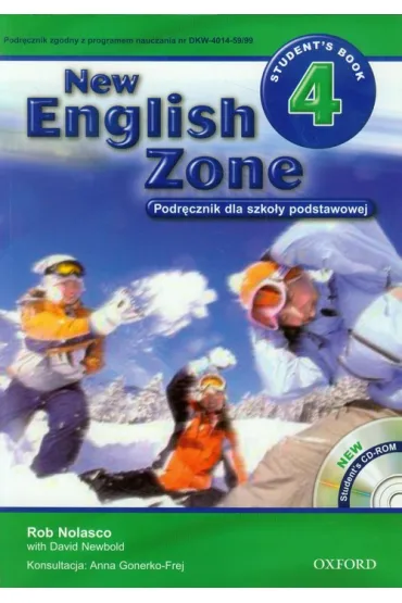 New English Zone 4 SP Podr�cznik J�zyk angielski - David Newbold, Rob Nolasco