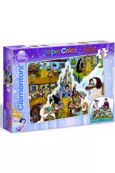 Puzzle 40 el. pod�ogowe �nie�ka Clementoni