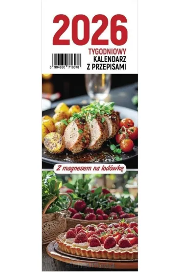 Opress Kalendarz 2026 tygodniowy na lod�wk� z przepisami