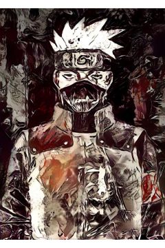 Legends of Bedlam - Kakashi, Naruto - plakat 40x50 cm