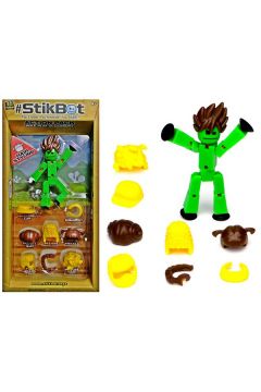 StikBot Action Pack Hair Styling Zestaw /zielony