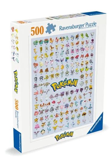 Puzzle 500 el. 2D 2D: Pokemon Postacie Ravensburger