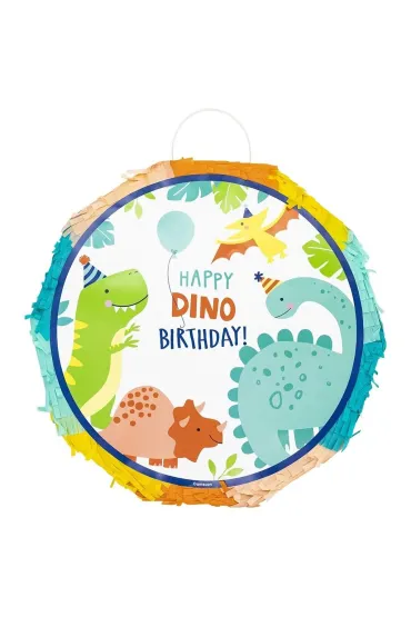 Amscan Piniata do rozciagania Happy Dinosaur 34,9x35,2cm