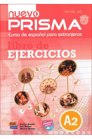 Nuevo Prisma. Nivel A2. �wiczenia - Evelyn Aixala, Eva Munoz, Marisa Munoz