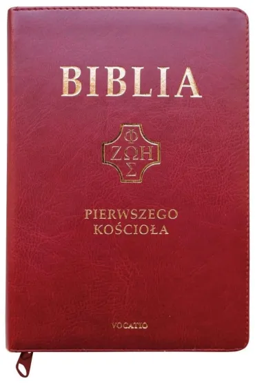 Biblia pierwszego Ko�cio�a z paginat. suwak burgun