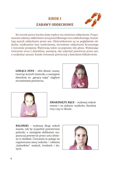 Krok po kroku Jak rozwija� mow� dziecka Materia�ydo terapii op�nionego rozwoju mowy dla rodzic�w i terapeut�w - Iwona Tomasik, Katarzyna Sz�apa, S�awomir Wrzesi�ski