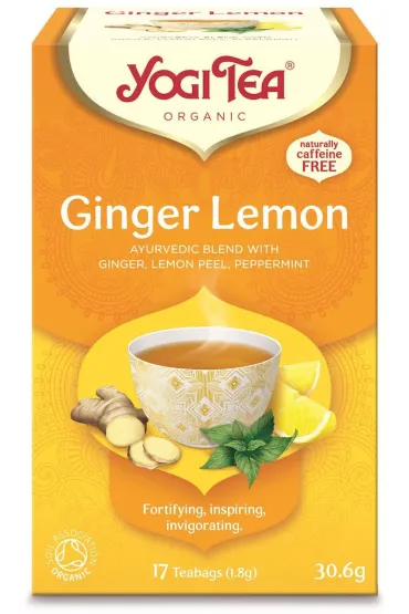 Yogi Tea Herbatka imbirowo-cytrynowa (ginger lemon) 17 x 1.8 g Bio