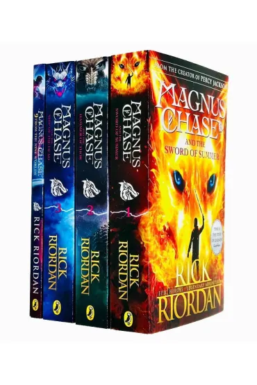 Pakiet Magnus Chase 4 Book Shrinkwrap Set - Rick Riordan
