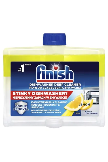 Finish P�yn do czyszczenia zmywarki czy�cik Lemon 250 ml