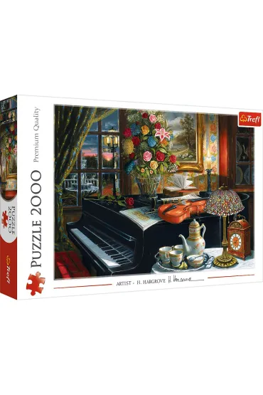 Puzzle 2000 el. D�wi�ki muzyki Trefl