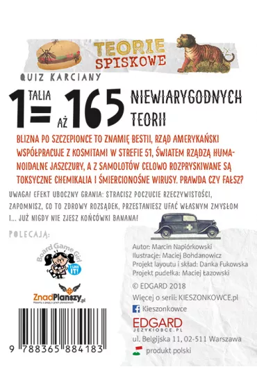 Kieszonkowiec nielogiczny. Teorie spiskowe - Ma�gorzata Ch�opa�