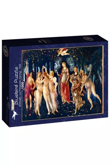 Puzzle 1000 el. Wiosna, Botticelli 1482 Bluebird Puzzle