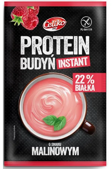 Celiko Budy� proteinowy instant o smaku malinowym bezglutenowy 40 g