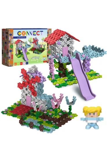Klocki Connect - Domek na drzewie / Wiatrak L