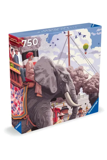 Puzzle 750 el. Art&Soul Dooko�a �wiata w 80 dni Ravensburger