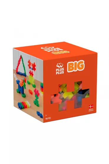 Klocki Plus-Plus Big Zestaw W Kolorach Neon 100el