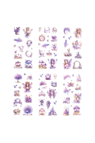 dpCraft Naklejki PET - Wr�ki amethyst 6ark 6 ark.