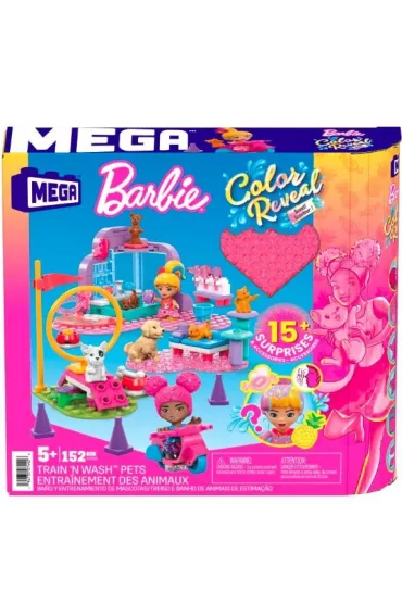 Barbie Mega Klocki Trening i pielgnacja zwierzt