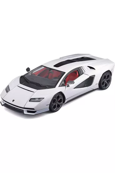Bburago model lamborghini countach lpi 800-4 - white 1:24