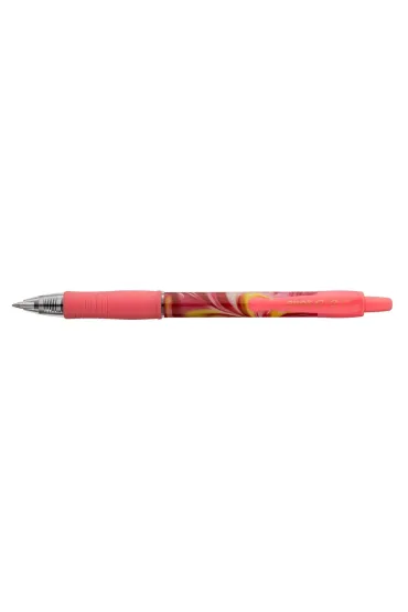 Pilot. D�ugopis �elowy G2 Flow 0,7 R�owy. Niebieski wk�ad