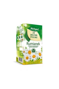 Herbapol Herbata zioowa Rumianek Zielnik Polski 20 x 1,5 g