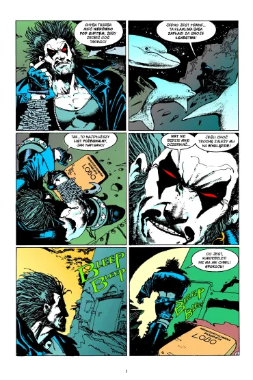 DC Compact Lobo: Portret b�karta - Keith Giffen, Alan Grant