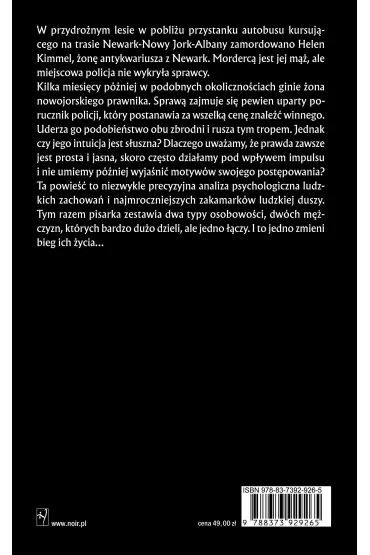 Niedo��ga - Patricia Highsmith