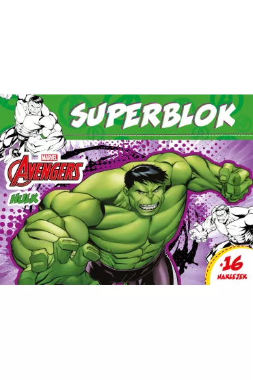 Superblok. Marvel Avengers. Hulk