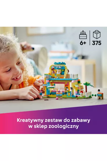 LEGO Friends Sklep z akcesoriami dla zwierzt 42650