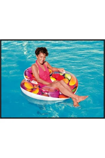 Ko�o do p�ywania cukierki 118x117cm Bestway