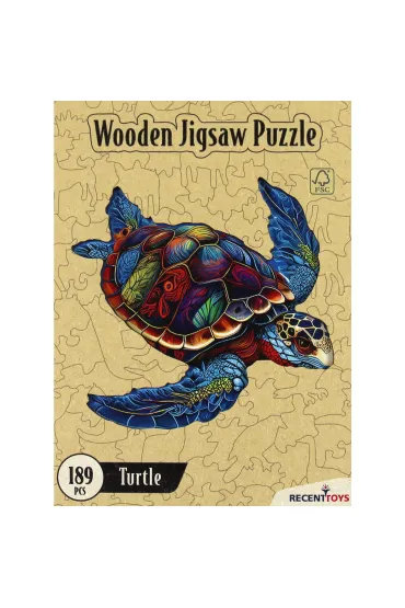 Puzzle 189 drewniane ��w Recent Toys