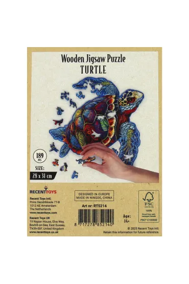 Puzzle 189 drewniane ��w Recent Toys