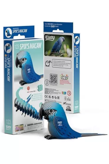 Ara Modra Papuga. Eko Uk�adanka 3D Eugy