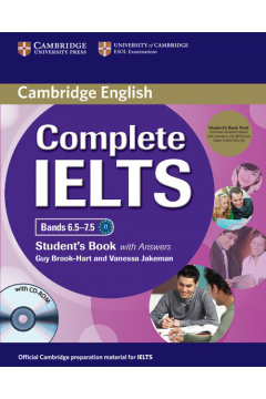 Complete IELTS Bands 6.5-7.5 Student's Pack (Student's Book with Answers with CD-ROM AND Class Audio CDs (2))
