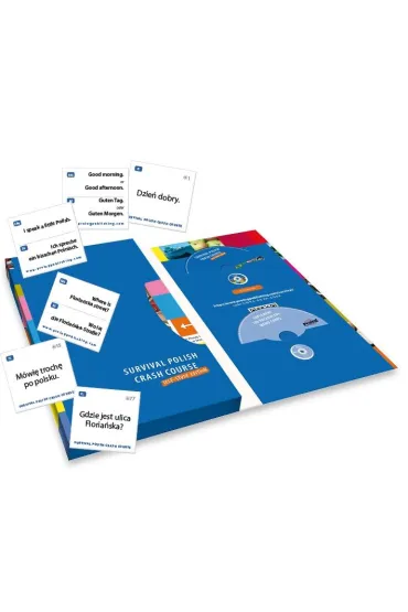 Survival Polish Crash Course Self-study edition+2CD+fiszki - Ewa Ko�aczek
