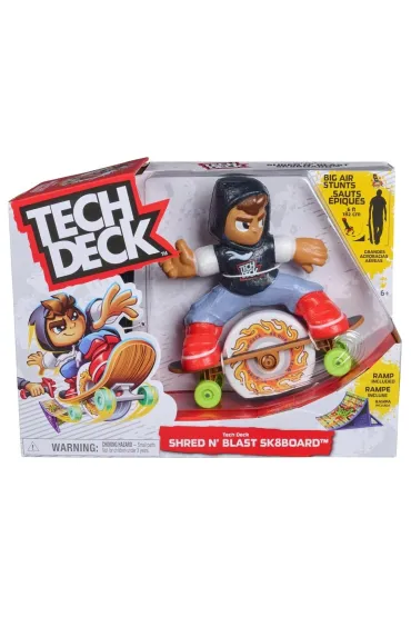 Tech Deck Shred N' Blast Skateboard Spin Master