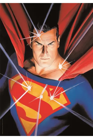 Puzzle 500 el. Compact DC Superman Clementoni